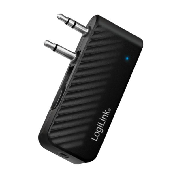 Logilink Nero Trasmettitore Audio Senza Fili Bluetooth (Emittenti), Adattatore Bluetooth, - Immagine 2