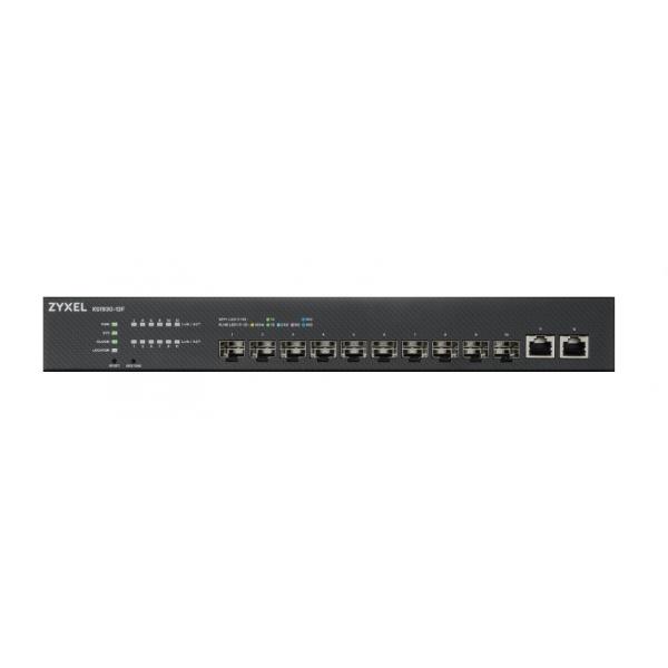 Zyxel XS1930-12F-ZZ0101F switch di rete Gestito L2/L3 10G Ethernet (100/1000/10000) Nero