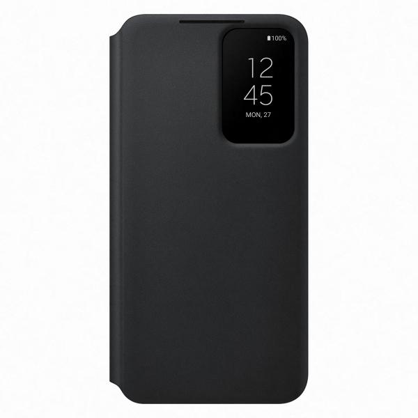 Samsung custodia a libro Clear View per Galaxy S22 § Nero