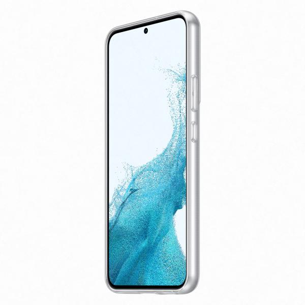 Cover Samsung In Silicone Per Galaxy S22+ Trasparente EF-Qs906ct