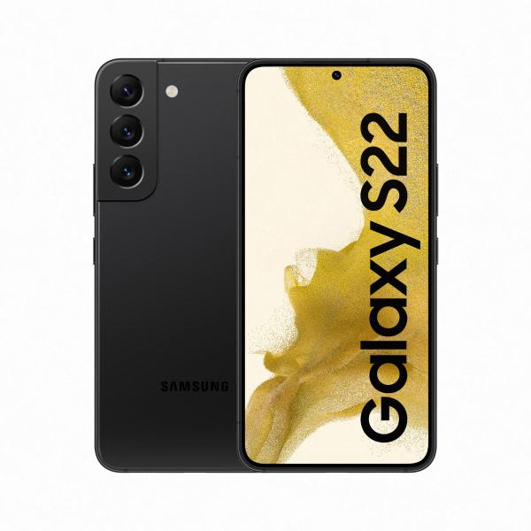 Samsung Galaxy S22 SM-S901B 15,5 cm [6.1] Doppia SIM Android 12 5G USB tipo-C 8 GB 256 GB 3700 mAh Nero (Galaxy S22 5G 256GB - Black)