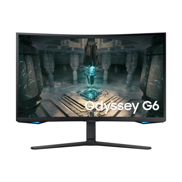 Samsung Odyssey G6 Monitor Gaming da 32'' QHD Curvo (Samsung LCD S32BG650EUX 32 black Gaming G65B)