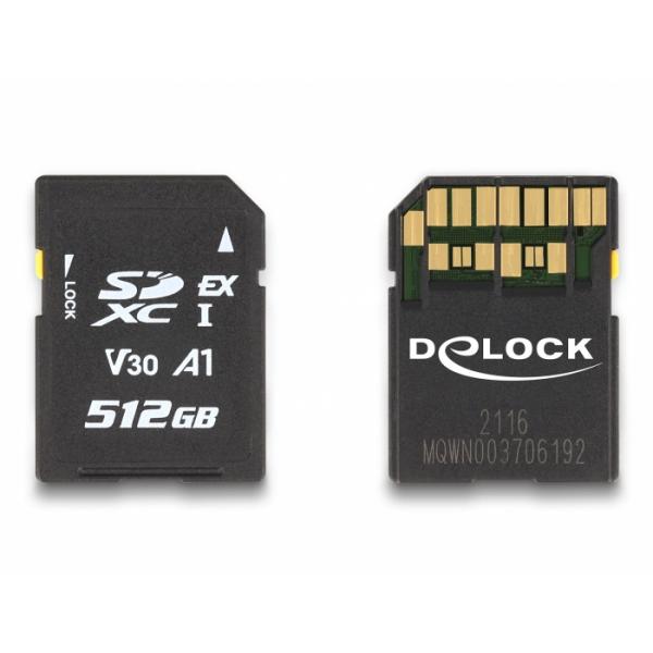 DeLOCK 54092 memoria flash 512 GB SD