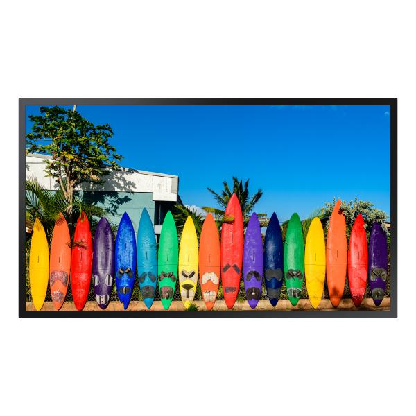 Samsung OM55B Pannello piatto per segnaletica digitale 139,7 cm [55] LCD Wi-Fi 3000 cd/m² 4K Ultra HD Nero Processore integrato Tizen 5.0 24/7 (OM55B Digital signage flat - panel 139.7 cm [55] LCD -