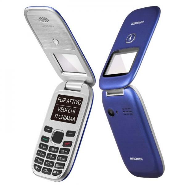 Cellulare Brondi Window+ Blue 1.77" Dual Sim Senior Phone
