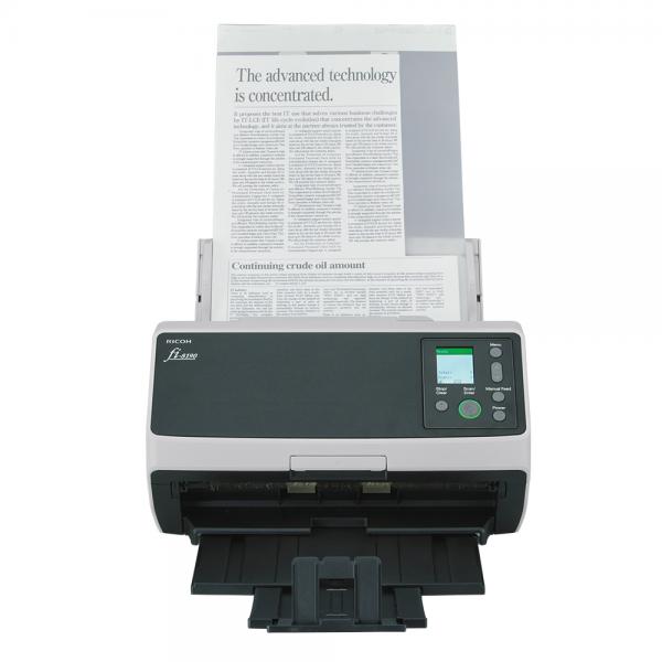 Ricoh fi-8190 ADF + scanner ad alimentazione manuale 600 x 600 DPI A4 Nero, Grigio (FI-8190 - A4 DOCUMENT SCANNER)