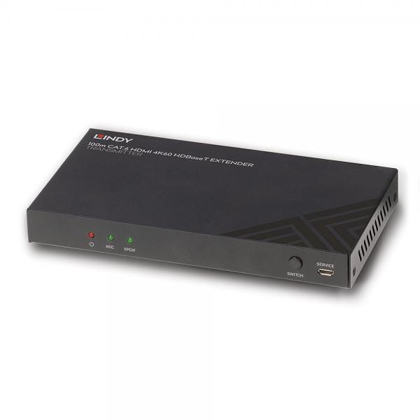 Extender HDBaseT Cat.6 HDMI 4K60, Audio, IR & RS-232 100m, Trasmettitore
