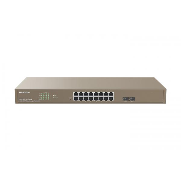 IP-COM SWITCH 16GE+2SFP CLOUD MANAGED POE