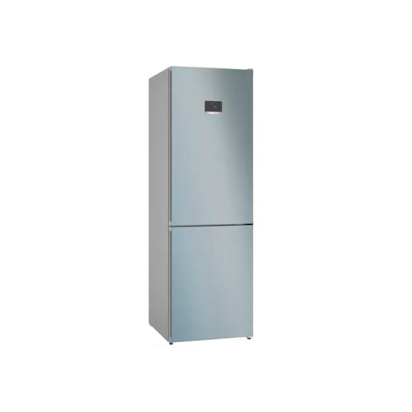 Bosch Serie 4 KGN367LDF frigorifero con congelatore Libera installazione 321 L D Acciaio i...