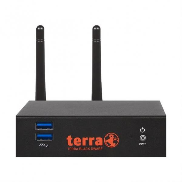 Wortmann AG TERRA Black Dwarf g5 firewall [hardware] Desktop (TERRA FIREWALL BLACK DWARF G5 inkl. Securepoint Infinity-Lizenz UTM [36 Monate MVL])