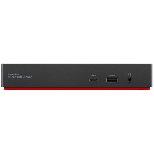 Lenovo ThinkPad Universal USB-C Smart Dock Cablato USB 3.2 Gen 1 (3.1 Gen 1) Type-A + Type-C Nero