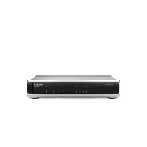 Lancom Systems 1800EF router cablato Gigabit Ethernet Nero, Argento