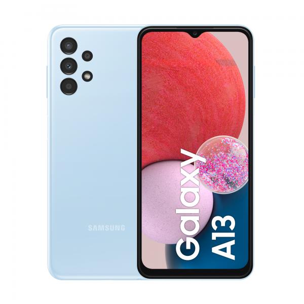 Samsung Galaxy A13 Display 6.6 FHD+ TFT LCD, Doppia SIM Android 12, RAM 3 GB, 32 GB, 5.000 mAh, Light Blue (SAMSUNG GALAXY A13 64IN LIGHT - BLUE [32GB] LTE)