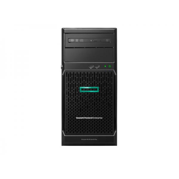 HPE ProLiant ML30 Gen10 Plus server Tower [4U] Intel Xeon E E-2314 2,8 GHz 16 GB DDR4-SDRAM 350 W (HPE ML30 GEN10+ E-2314 1P 16G - 4LFF SVR)