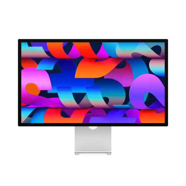 Apple Studio Display Monitor PC 68,6 cm [27] 5120 x 2880 Pixel 5K Ultra HD Argento (Apple Studio Display Standard glass - LCD monitor - 27 - 5120 x 2880 5K - 600 cd/mÂ² - Thunderbolt 3 - speakers with subwoofer - with tilt- and height-adjustable stand)