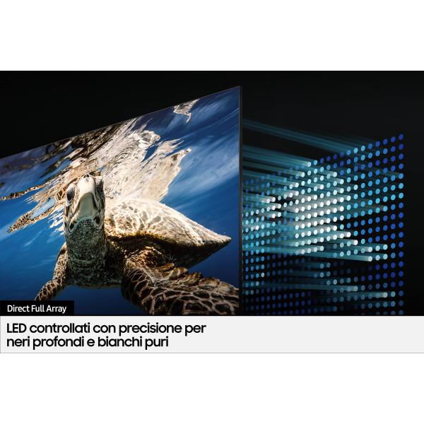 Samsung Series 8 TV QLED 4K 65” QE65Q80B Smart TV Wi-Fi Carbon Silver 2022