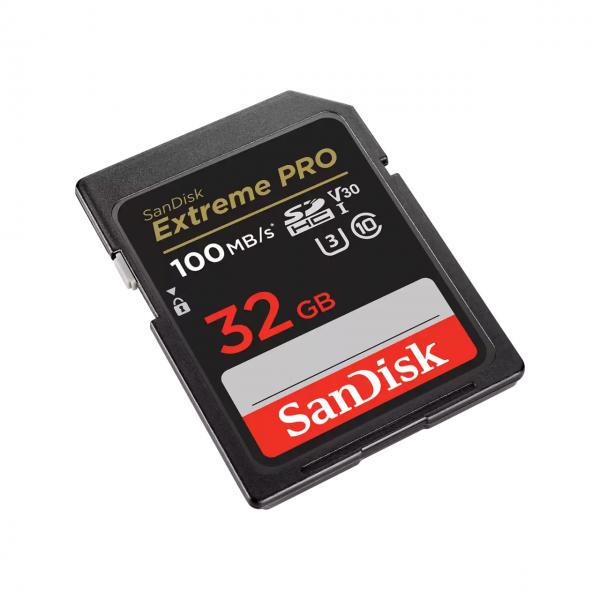 Sandisk EXTREME PRO 32GB SDHC MC+2Y RESC