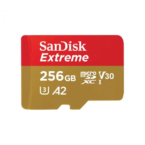 SanDisk Extreme 256 GB MicroSDXC UHS-I Classe 10