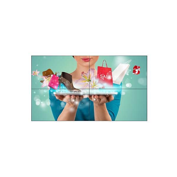 Philips Signage Solutions 49BDL2105X/00 visualizzatore di messaggi 123,2 cm [48.5] IPS 500 cd/m² Full HD Nero 24/7 (49 49BDL2105X/00 Video Wall Display - 49 LED Backlight Full HD Video Wall Display)