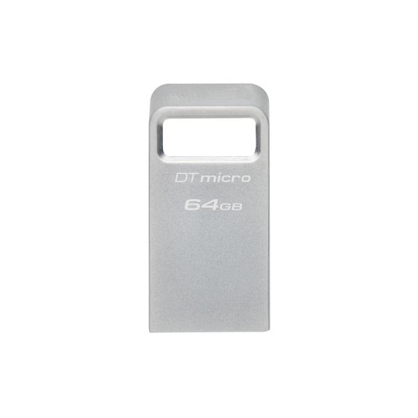 Kingston Pendrive USB-A 3.264GB DTMC3/64GB Micro Metal 3.2
