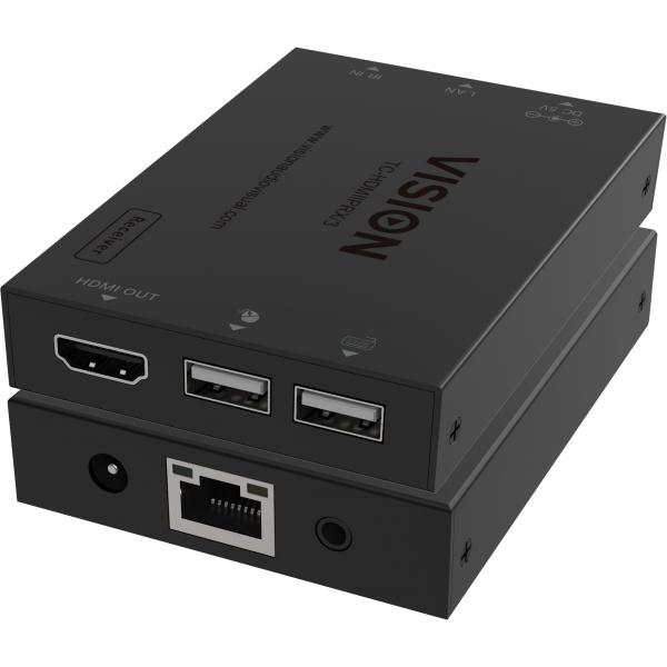 Vision HDMI-over-IP Transmitter Trasmettitore AV Nero (HDMI-over-IP Transmitter AV - transmitter - Warranty: 12M)