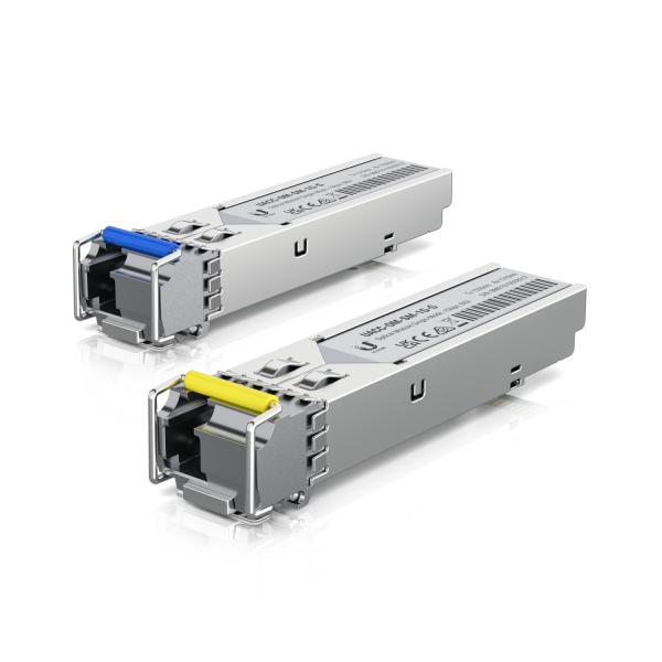 Ubiquiti UACC-OM-SM-1G-S-20 modulo del ricetrasmettitore di rete Fibra ottica 1250 Mbit/s SFP (UACC-OM-SM-1G-S-20 network - Warranty: 24M)