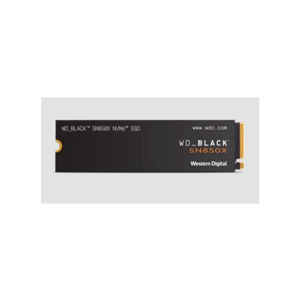 WD_BLACK SN850X NVMe SSD WDBB9G0020BNC - SSD - 2 TB - interno - M.2 2280 - PCIe 4.0 [NVMe] - nero
