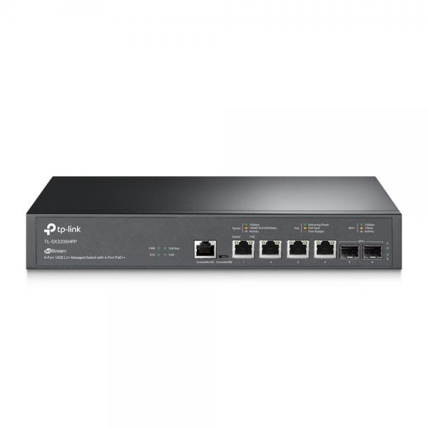 TP-Link TL-SX3206HPP switch di rete Gestito 10G Ethernet (100/1000/10000) Supporto Power over Ethernet (PoE)