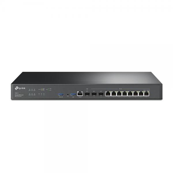 TP-Link Omada ER8411 router cablato Gigabit Ethernet Nero (Omada VPN Router With 10G Ports)