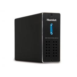 Hamlet Hamlet 2Bay Raid System unità di archiviazione esterna USB 3.0