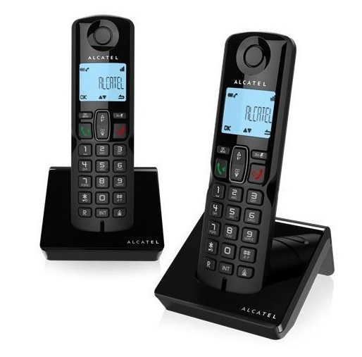 Alcatel Alcatel S250 Duo Telefono DECT Identificatore di chiamata Nero