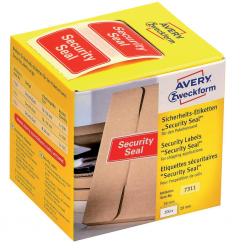 Avery Avery 7311 etichetta per stampante Rosso Etichetta per stampante autoadesiva
