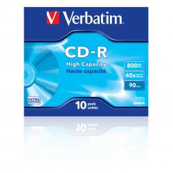 Verbatim Verbatim CD-R High Capacity 800 MB 10 pz