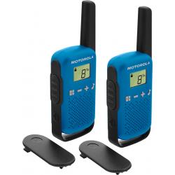 Motorola Motorola TALKABOUT T42 ricetrasmittente 16 canali Nero, Blu
