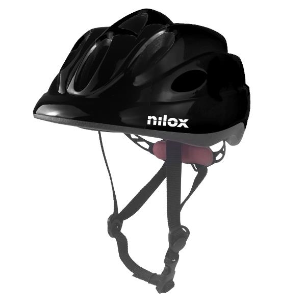 Nilox Nilox NXHELMETKID casco per biciletta Tutto il volto Casco per bicicletta da passeggio S/M Nero
