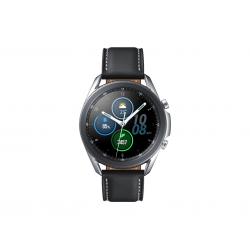 Samsung Samsung Galaxy Watch3 Smartwatch Bluetooth, cassa 45mm acciaio, cinturino pelle, Saturimetro, Rilevamento cadute, Monitoraggio sport, 53,8g, Batteria 340 mAh, IP68, Mystic Silver